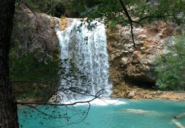 Trail Walking Salernes - Salernes, la Bresque, ses cascades superbes dont celle de Sillans - Photo