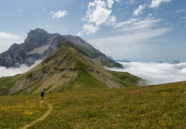 Trail Walking Saint-Baudille-et-Pipet - Esclops Trièves Col de l'Aiguille - Photo