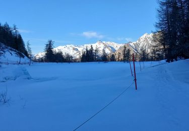 Tocht Sneeuwschoenen Montricher-Albanne - 74-Paradisblanc_BellePlagne_7.3km130m - Photo