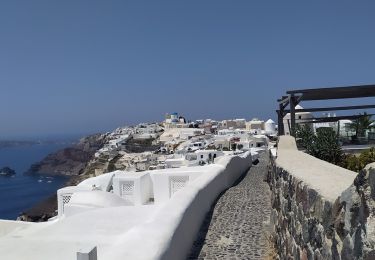 Tour Wandern Δημοτική Ενότητα Θήρας - Balade Fira Ioa avec pique nique - Photo