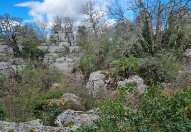 Percorso Marcia Les Vans - hardeche - Photo