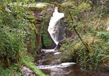 Tour Wandern Saint-Martin-Château - Cascade des Jarrauds - Photo