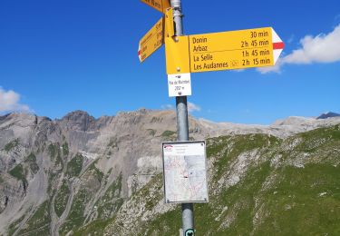 Tocht Stappen Arbaz - Pas de mainbré  - Photo