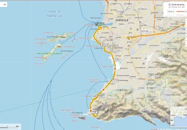 Tour Rennrad Marseille - Catalans Corniche Callelongue  - Photo