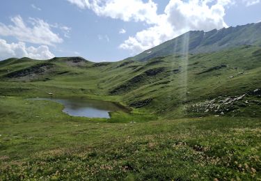 Tocht Stappen Bourg-Saint-Maurice - col des Ouillons, pointe 2695 et les grandes aiguilles  - Photo