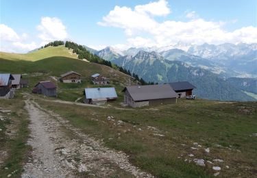 Tour Wandern Fillière - GLIERES: MONUMENT - COL DE L'OVINE - CHALET DES AUGES - Photo