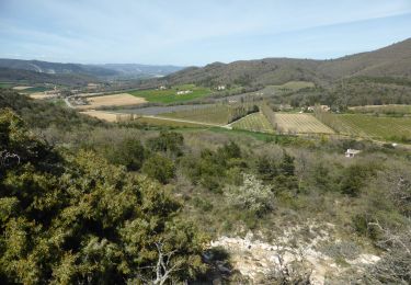 Trail Walking Saint-Marcel-lès-Sauzet - serre rond saint-marcel-les-sauzet - Photo