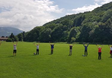 Excursión Marcha nórdica Échirolles - Le Tour de la Frange Verte - Photo