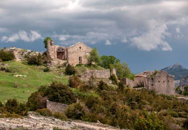 Randonnée Marche La Palud-sur-Verdon - Châteauneuf les moustiers - Photo