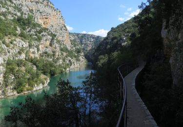 Excursión Senderismo Quinson - Basses gorges et chapelle Ste Maxime - Photo