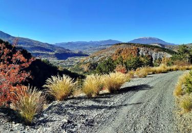 Randonnée Vélo électrique Remollon - VTT-ae - Mont Colombis via Valserres - Croix des prés - Photo