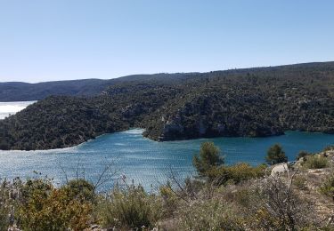 Trail Walking Saint-Martin-de-Brômes - Entre lac et rivière.Saint Martin de Brômes - Photo