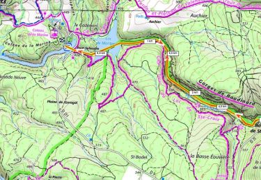 Trail Canoe - kayak Montagnac-Montpezat - SityTrail - Gorges de Baudinard - Photo