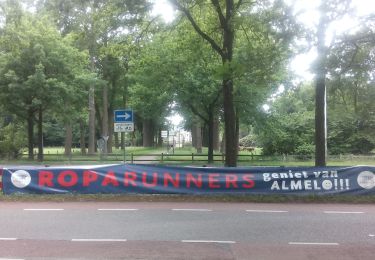 Randonnée A pied Almelo - Wandelnetwerk Twente - gele route - Photo