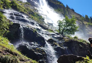 Trail Walking Oz - Oz en Oisans Cascade de La Fare - Photo