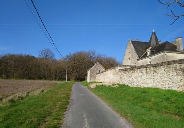 Percorso Marcia Huismes - Huismes - PRs avec variantes - 23.7km 295m 4h55 (25mn) - 2021 03 24 - Photo