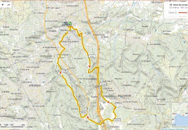 Tocht Stappen Fuveau - Les Planes, écopont, Belcodène, la Galère, forêt de Gréasque - Photo