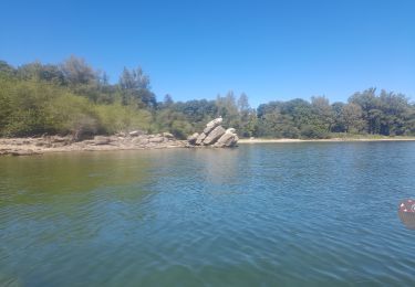 Percorso Canoa - kayak Canet-de-Salars - lac de pareloup cote ouest - Photo