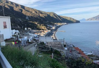 Percorso A piedi Lipari - Sentiero delle Rocche Rosse - Photo