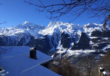 Tour Schneeschuhwandern Sainte-Foy-Tarentaise - ste foy les charmettes - Photo