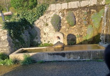 Tour Wandern Val-Buëch-Méouge - ANTONAVES . PONT ROMAN . GORGES DE LA MEOUGE . ROCHER DU CHATEAU . O L M S  - Photo