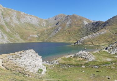 Tocht Stappen Aiguilles - lacs malrif à partir du lombard - Photo