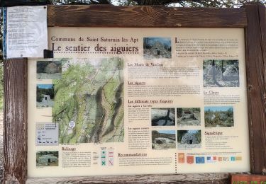 Trail Walking Saint-Saturnin-lès-Apt - Tour des Aiguiers-St Saturnin des Apt09-05-23 - Photo