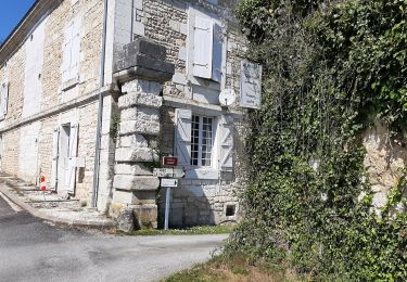 Percorso Marcia Édon - La randonnée du château de Larochebeaucourt et de l'arche de la vertue  - Photo