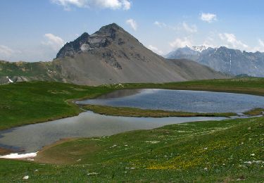 Randonnée Marche Névache - J5 G2 col des Thures Lac Chevillon retour par sentier des Combes - Photo