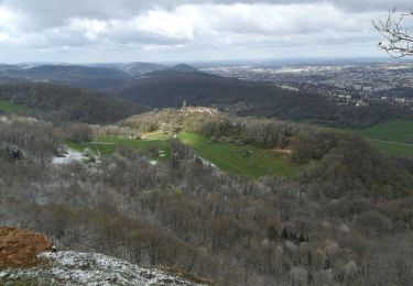 Trail Mountain bike Besançon - chapelle montfaucon haut bregille - Photo