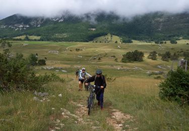 Trail Mountain bike Vassieux-en-Vercors - vassieux La Frache - Photo