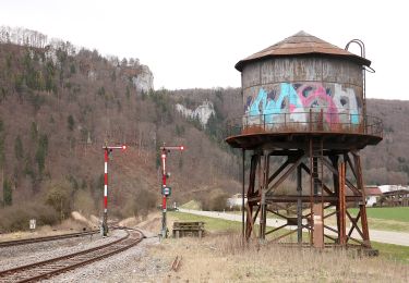 Excursión A pie Gomadingen - Querweg des Schwäbischen Albvereins (blaue Raute) - Photo