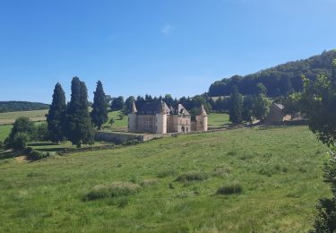 Trail Road bike Moux-en-Morvan - Lac des Settons - Photo