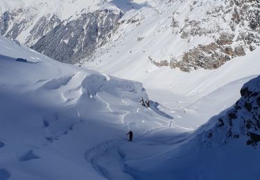 Tour Skiwanderen Pralognan-la-Vanoise - Montée refuge Col Vanoise. - Photo