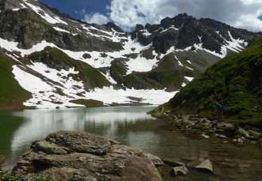 Tour Wandern La Plagne-Tarentaise - F73 Beaufortain J3 Presset lac d'Amour - Photo