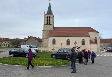 Tocht Stappen Biesles - Le Puits des Mèzes - Photo