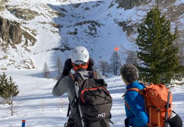 Excursión Esquí de fondo Isola - Tour tête du Claus - Photo