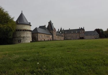 Tour Wandern Saint-Gilles - St Gilles Château de Canisy - Photo