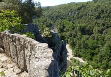 Trail Walking Labeaume - Ruoms labeaume Chiapas Figère 15km - Photo