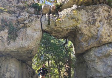 Trail Walking Berrias-et-Casteljau - castelnau boucle - Photo