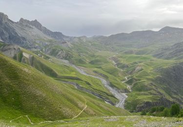 Randonnée Marche Saint-Dalmas-le-Selvage - Col des Fourches Col de Pouriac sous la tete de l'enchastraye - Photo