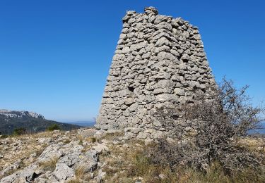 Trail Walking Mazaugues - le Mourre d'Agnis au départ du Caucadis - Photo