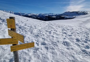 Tour Wandern La Giettaz - Tour au col des Aravis - Photo