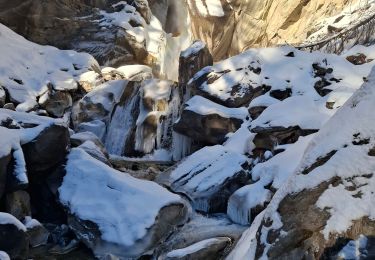 Excursión Raquetas de nieve Pralognan-la-Vanoise - pralognan j4 cascade de jour - Photo