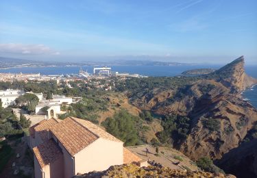 Tocht Stappen La Ciotat - ND de la Garde depuis le Sémaphore 4.1.24 - Photo