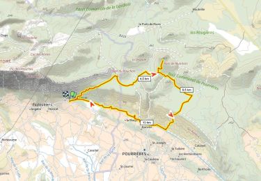 Trail Mountain bike Puyloubier - Le pain de munitions, Pourrieres D+ 370m à tester - Photo