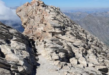 Tour Wandern Molines-en-Queyras - pain de sucre lac foréant - Photo