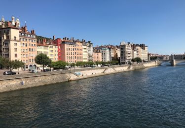 Tocht Stappen Lyon - Lyon Saône-Bellecour  - Photo