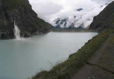 Excursión A pie Val de Bagnes - Barrage de Mauvoisin - Le Pleureur - Photo