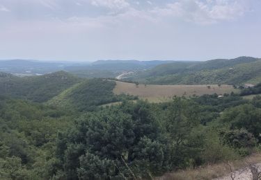 Trail Walking Rochemaure - Le Chenavary 11km. - Photo